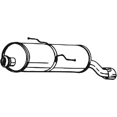 Zadnji izduvni lonac BOSAL BOS190-603 IC-A8234E