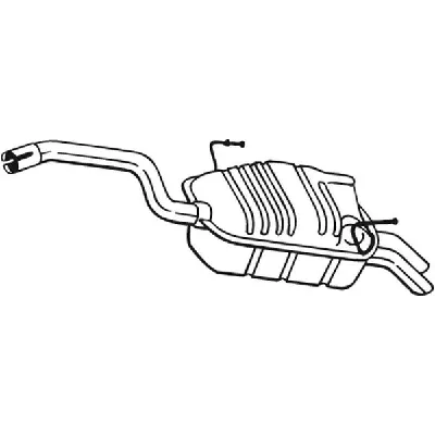 Zadnji izduvni lonac BOSAL BOS190-903 IC-AF8F36