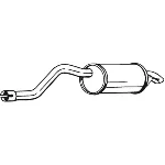 Zadnji izduvni lonac BOSAL BOS200-081 IC-C5D3B7