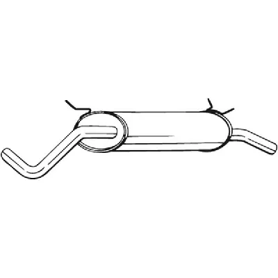 Zadnji izduvni lonac BOSAL BOS200-229 IC-434929