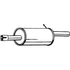 Zadnji izduvni lonac BOSAL BOS200-555 IC-B583F7