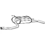 Zadnji izduvni lonac BOSAL BOS219-137 IC-435043