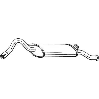 Zadnji izduvni lonac BOSAL BOS220-651 IC-9BC11C