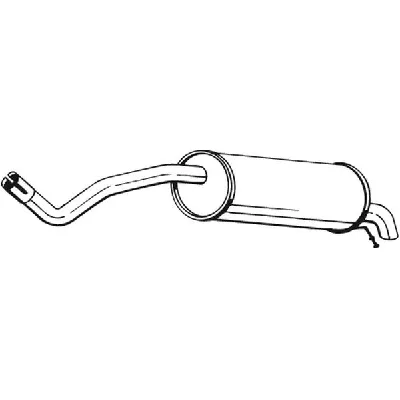 Zadnji izduvni lonac BOSAL BOS227-051 IC-C70125