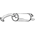 Zadnji izduvni lonac BOSAL BOS228-471 IC-B8B235