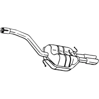 Zadnji izduvni lonac BOSAL BOS233-155 IC-E1A8C8