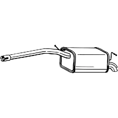 Zadnji izduvni lonac BOSAL BOS233-405 IC-D3A347