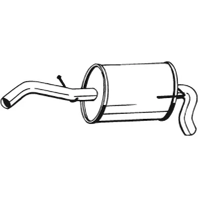 Zadnji izduvni lonac BOSAL BOS233-607 IC-454900