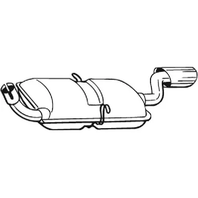 Zadnji izduvni lonac BOSAL BOS235-193 IC-455219