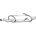 Zadnji izduvni lonac BOSAL BOS247-115 IC-9E50FD