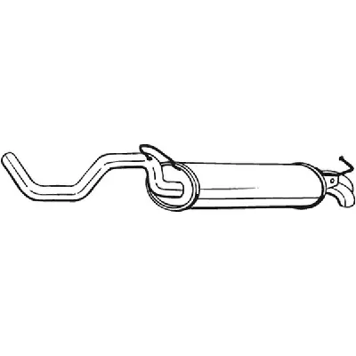 Zadnji izduvni lonac BOSAL BOS278-145 IC-9E512F