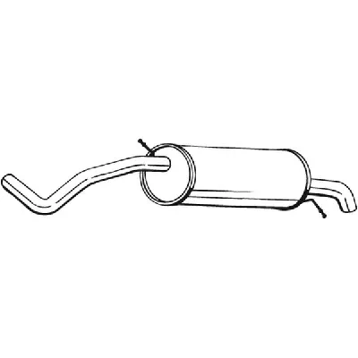 Zadnji izduvni lonac BOSAL BOS278-231 IC-9BBA53