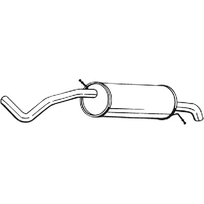 Zadnji izduvni lonac BOSAL BOS278-233 IC-A8EC6C