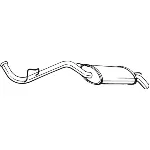 Zadnji izduvni lonac BOSAL BOS278-419 IC-434909