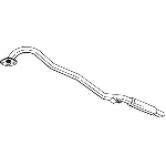 Zadnji izduvni lonac BOSAL BOS278-551 IC-454316