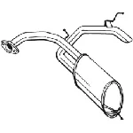 Zadnji izduvni lonac BOSAL BOS278-585 IC-BEDC0B
