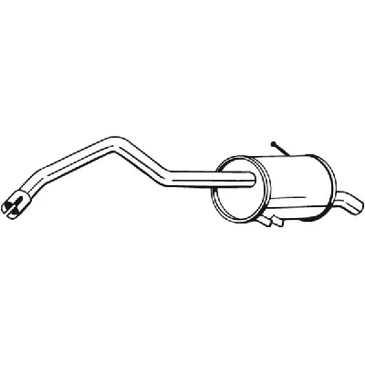 Zadnji izduvni lonac BOSAL BOS278-707 IC-D91BF3