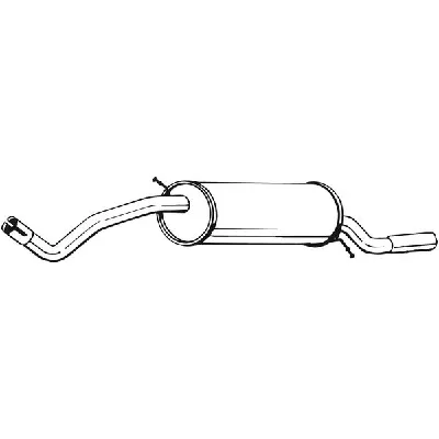 Zadnji izduvni lonac BOSAL BOS278-801 IC-D91BF4