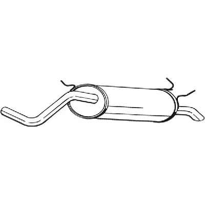 Zadnji izduvni lonac BOSAL BOS279-157 IC-9FD6F6