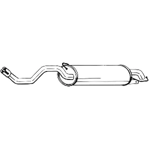 Zadnji izduvni lonac BOSAL BOS279-399 IC-455157