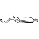 Zadnji izduvni lonac BOSAL BOS279-599 IC-E1A8D3
