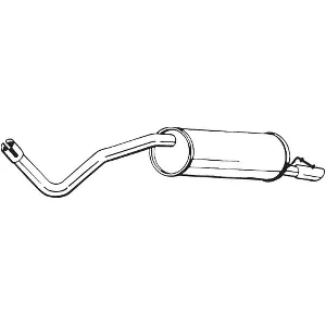 Zadnji izduvni lonac BOSAL BOS279-645 IC-G08U5I