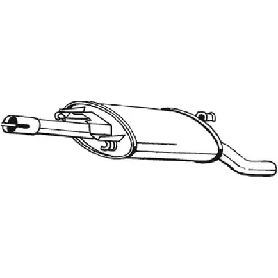 Zadnji izduvni lonac BOSAL BOS279-653 IC-455143