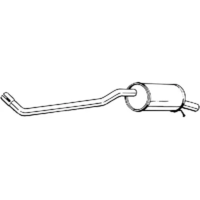 Zadnji izduvni lonac BOSAL BOS279-671 IC-G0TN3V