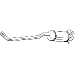 Zadnji izduvni lonac BOSAL BOS279-783 IC-G0TN3W