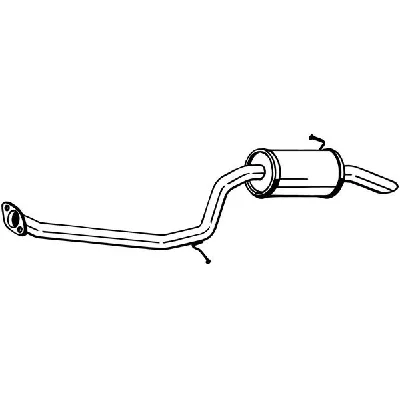 Zadnji izduvni lonac BOSAL BOS279-787 IC-G0X2AW