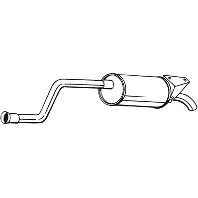 Zadnji izduvni lonac BOSAL BOS279-953 IC-B8B2A2