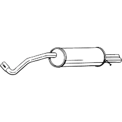 Zadnji izduvni lonac BOSAL BOS280-137 IC-C5A2F0