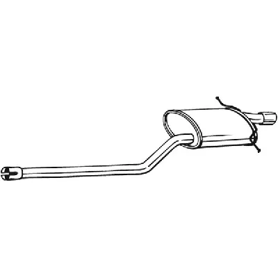 Zadnji izduvni lonac BOSAL BOS280-241 IC-D143AC