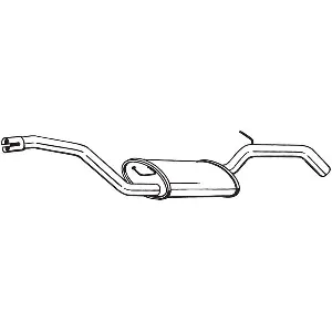 Zadnji izduvni lonac BOSAL BOS280-295 IC-G08U5J