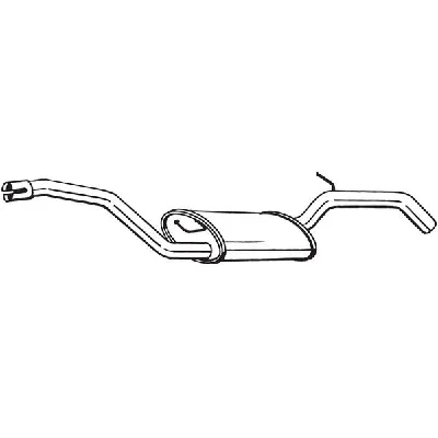 Zadnji izduvni lonac BOSAL BOS280-295 IC-G08U5J