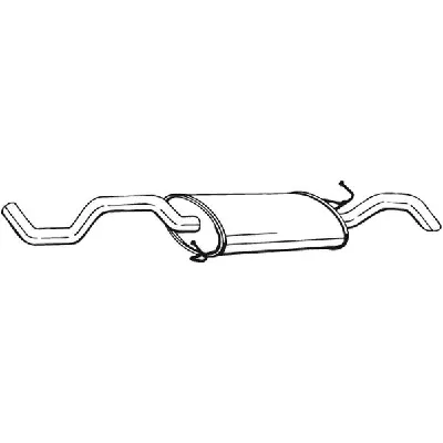 Zadnji izduvni lonac BOSAL BOS281-373 IC-435010