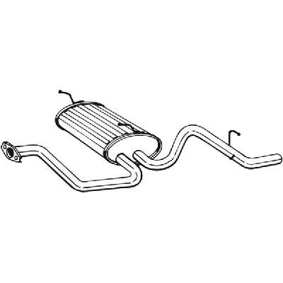 Zadnji izduvni lonac BOSAL BOS281-385 IC-9BA1A4