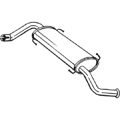 Zadnji izduvni lonac BOSAL BOS281-859 IC-C70132