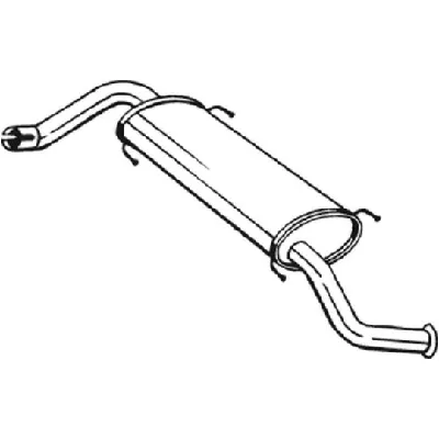 Zadnji izduvni lonac BOSAL BOS281-873 IC-C5D3C7