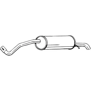 Zadnji izduvni lonac BOSAL BOS281-897 IC-G08U5M