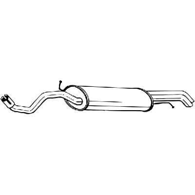 Zadnji izduvni lonac BOSAL BOS281-999 IC-E1A8D5