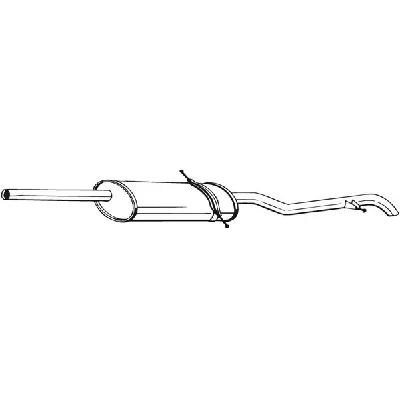 Zadnji izduvni lonac BOSAL BOS282-061 IC-9E5061