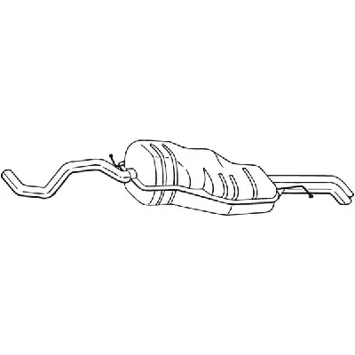 Zadnji izduvni lonac BOSAL BOS282-131 IC-A97F0A