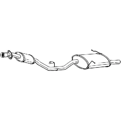 Zadnji izduvni lonac BOSAL BOS283-171 IC-434295