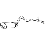 Zadnji izduvni lonac BOSAL BOS283-605 IC-9BB053