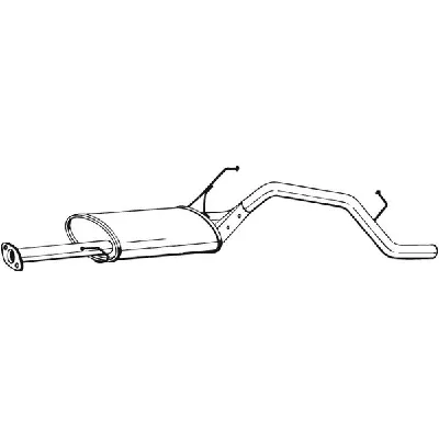 Zadnji izduvni lonac BOSAL BOS284-147 IC-A69A9A