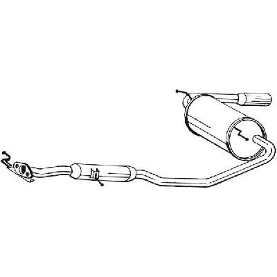 Zadnji izduvni lonac BOSAL BOS284-567 IC-454535