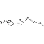 Zadnji izduvni lonac BOSAL BOS285-003 IC-434382