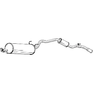 Zadnji izduvni lonac BOSAL BOS286-233 IC-455032