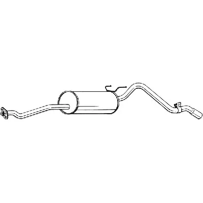 Zadnji izduvni lonac BOSAL BOS286-409 IC-435103